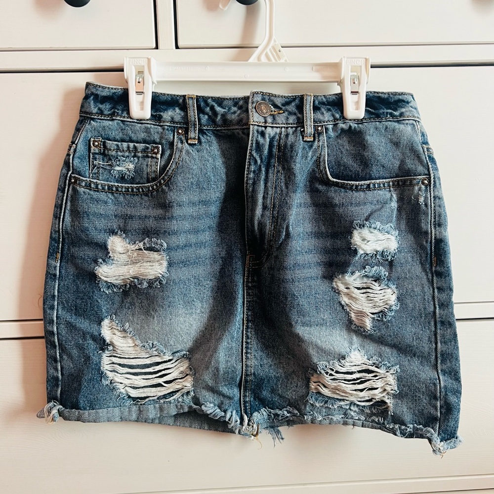 Jean skirt